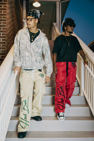 Nylon Cargo Pants