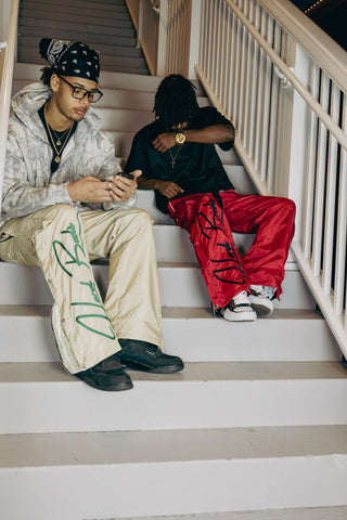 Nylon Cargo Pants